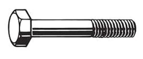 Grade A325,  1/2"-13 Structural Bolt,  Hot Dipped Galvanized Steel,  1 3/4 in L,  25 PK