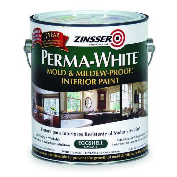 Interior Paint, Eggshell, WaterBase, Eggshell, 1 gal
