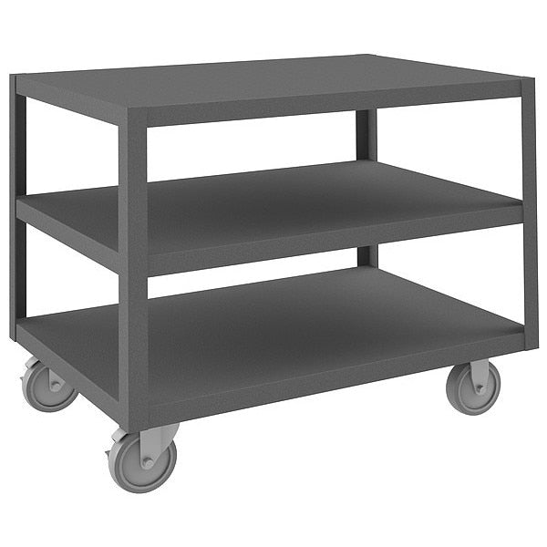 High Deck Portable Table, 3 Shelves