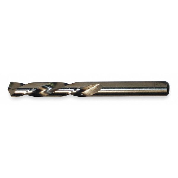 135° Cobalt Left-Hand Mechanics Length Drill Cle-Line 1880 Straw HSS-CO LHS/LHC 3/16