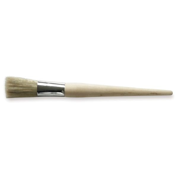 #6 Artist Paint Brush,  Synthetic Bristle,  Polypropylene Handle,  1