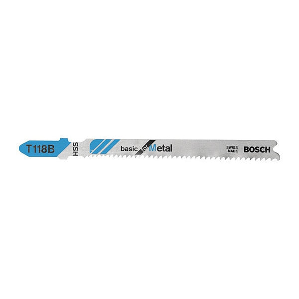 Jigsaw Blade, T-Shank, 3-5/8 In. L, PK5