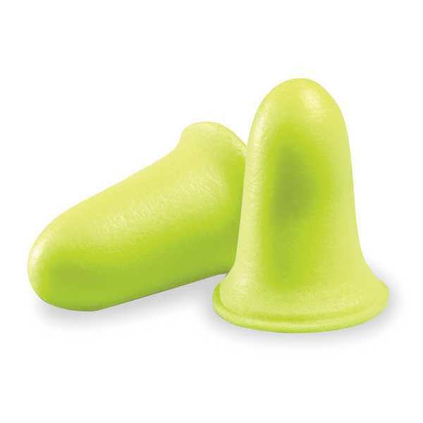 Disposable Uncorded Ear Plugs,  Bell Shape,  33 dB,  200 Pairs,  Yellow