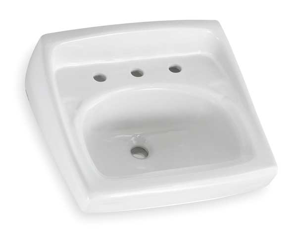 Bathroom Sink, 18-1/4 In. W, 12-1/8 In. H