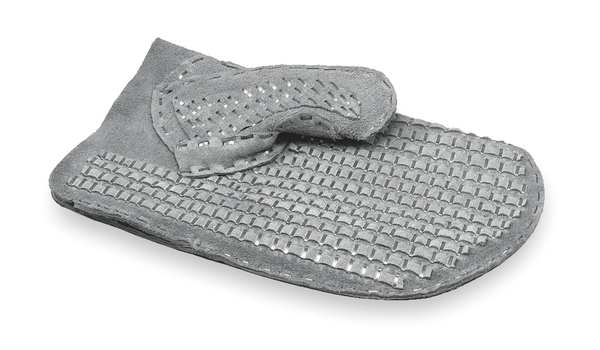 Drain Cleaning Mitt,  Right-Hand,  Leather with Steel Studs