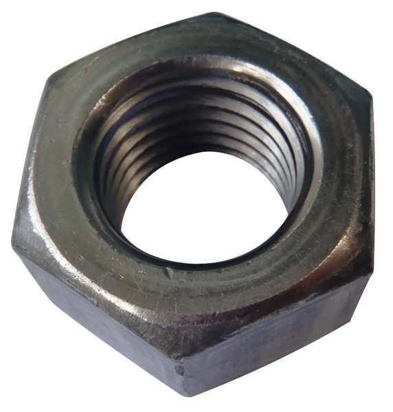 Machine Screw Nut,  #6-32,  316 Stainless Steel,  Not Graded,  Plain,  7/64 in Ht,  100 PK