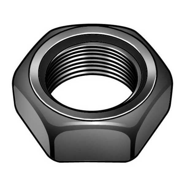 Jam Nut,  M10-1.50,  316 Stainless Steel,  Not Graded,  Plain,  5 mm Ht,  20 PK