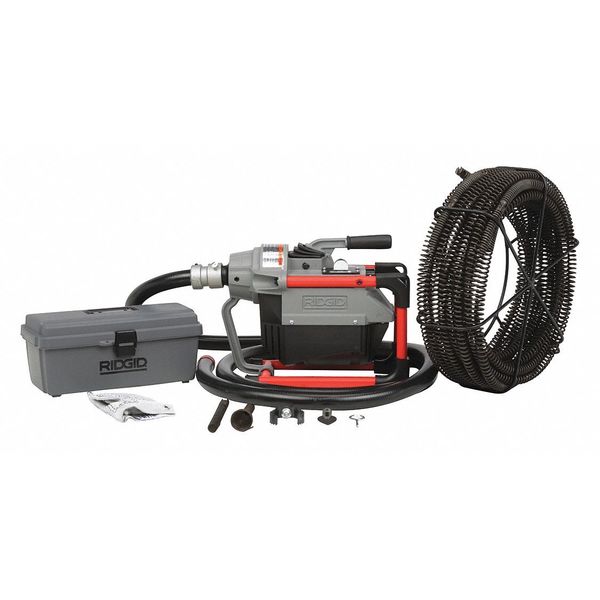 150 ft Corded Drain Cleaning Machine,  115V AC
