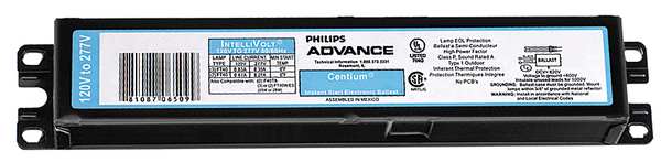 Electronic Ballast, CFL Lamps, 120/277V