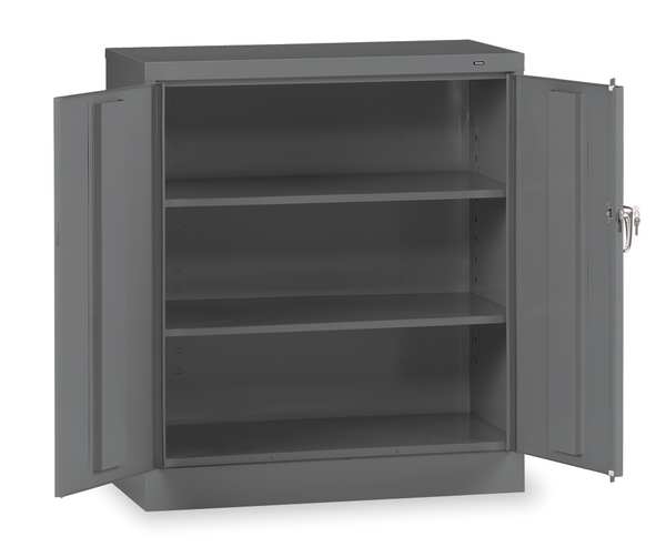 24 ga. ga. Carbon Steel Storage Cabinet,  36 in W,  42 in H,  Stationary