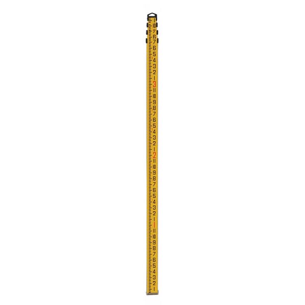 Leveling Rod w/Bag, Aluminum, 13 Ft