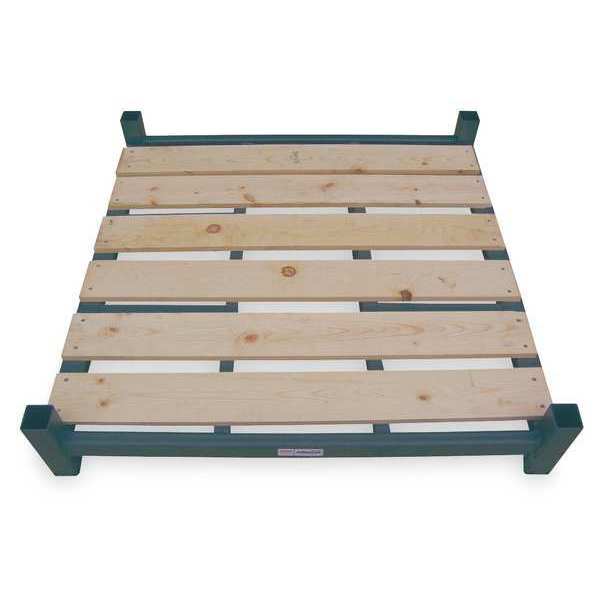 Stack Rack Base, Wood, 48x48 in., 2000 lb.