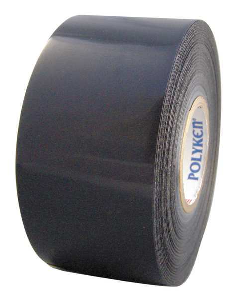 Film Tape, Polyethylene, Black, 48mm x 33m