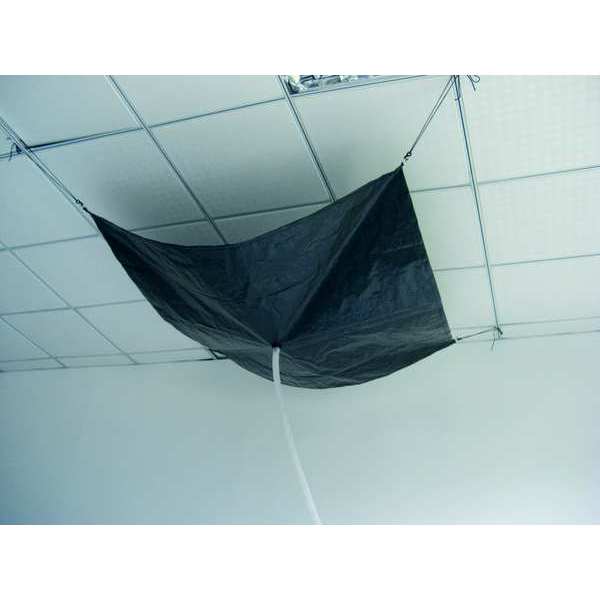 Roof Leak Diverter,  10 ft.,  Black