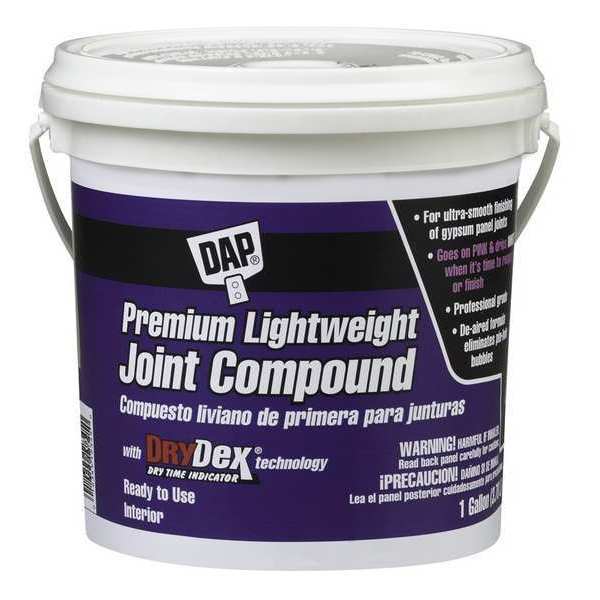 Joint Compound,  1 gal,  Pail,  White