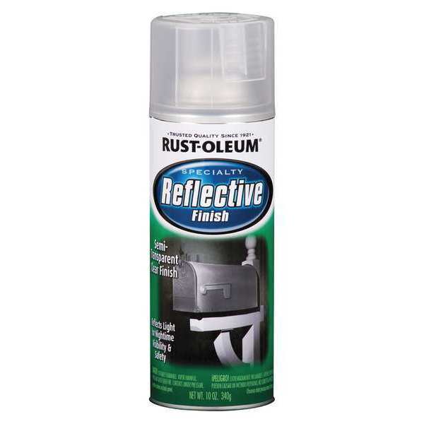 Rust Preventative Reflective Coating Spray,  Clear Reflective,  Gloss,  10 oz,  4 to 5 sq ft