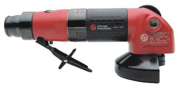 Angle Angle Grinder,  3/8 in NPT Female Air Inlet,  Heavy Duty,  12, 000 RPM,  1.1 hp