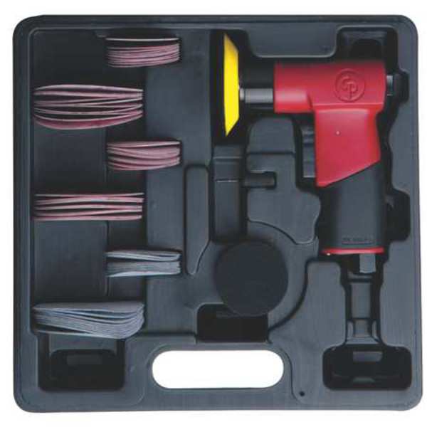 2" to 3" Air Random Orbital Sander 3/32" Orbit Dia 15000 rpm
