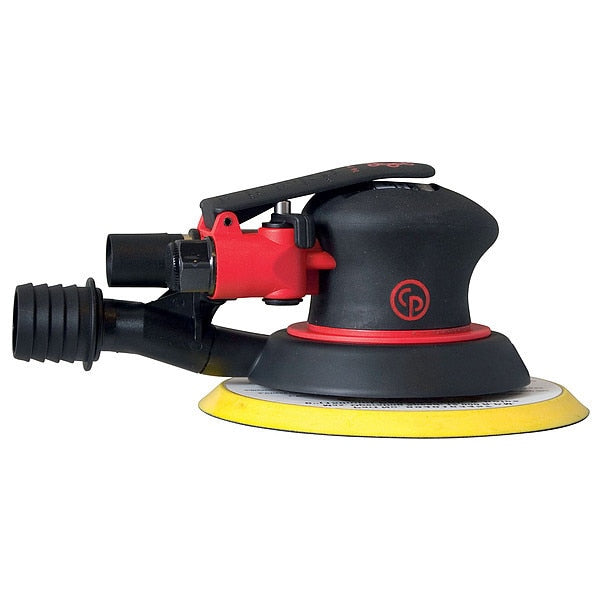 6" Air Random Orbital Sander 3/16" Orbit Dia 12000 rpm