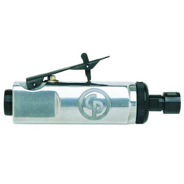 Straight Die Grinder,  1/4 in NPT Female Air Inlet,  1/4 in Collet,  Medium Duty,  24, 000 RPM,  0.5 hp