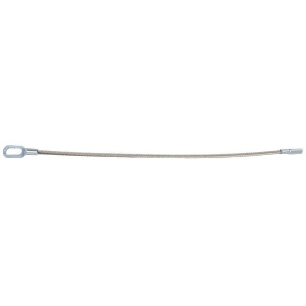 Fish Tape Leader, Flexible, 1/8 x 12 In, SS