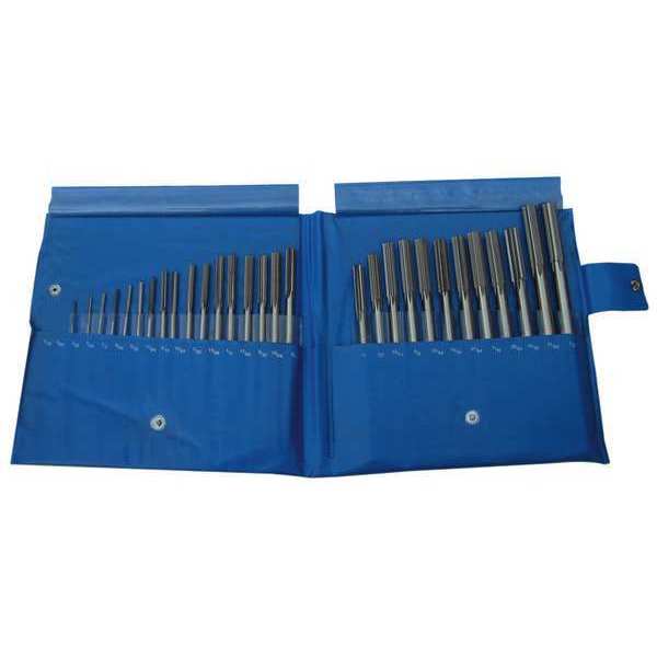 Chucking Reamer Sets, 1/16In- 1/2In, 15pc