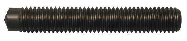 Weld Stud,  3/8"-16,  1 1/2 in,  CFL,  Steel,  Plain Finish,  100 PK