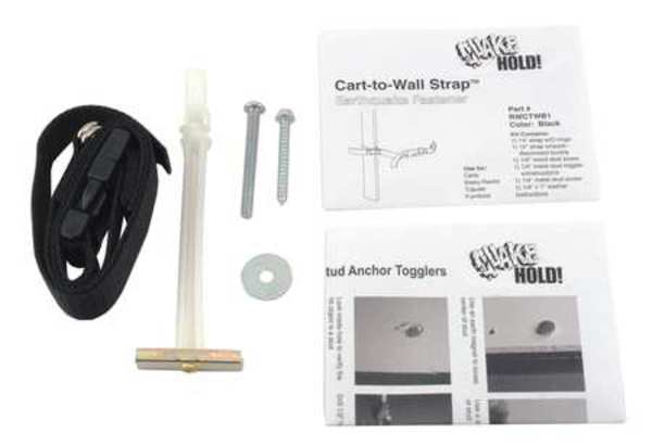 Cart-to-Wall Strap, Black