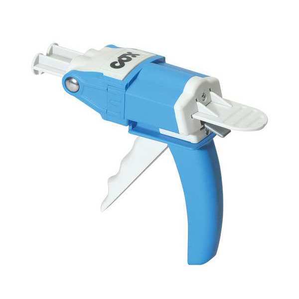 Multiple Ratio Two-Part Applicator,  Blue/Gray,  1:1,  10:1,  2:1,  4:1 Mixing Ratio