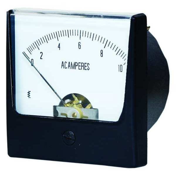 Analog Panel Meter, AC Current, 0-10 AC A
