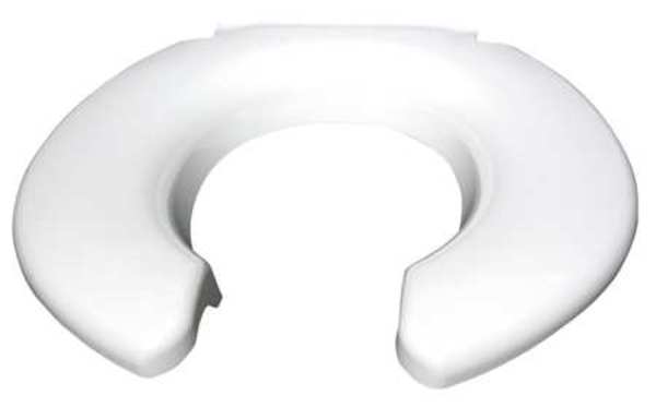 Toilet Seat,  Without Cover,  ABS plastic,  Round or Elongated,  White