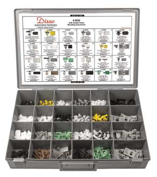GM Rocker Panel Assortment, 220 Pc