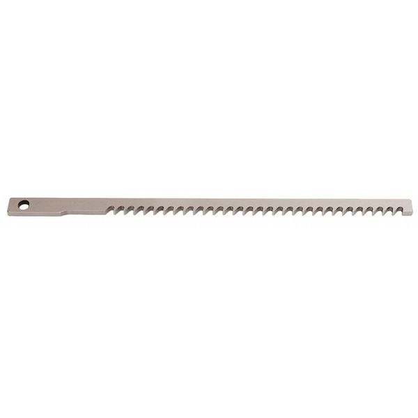 Keyway Broach, W 6mm, Cut L 1-7/8 In