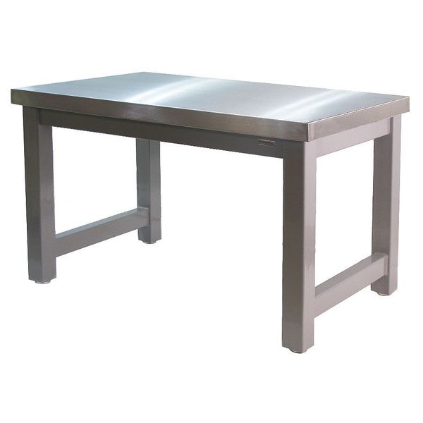 Workbenches,  Stainless Steel,  72" W,  30" Height,  20, 000 lb.,  Straight