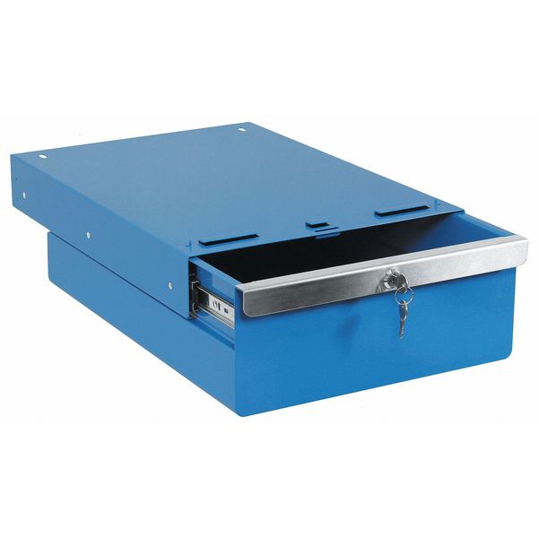 Drawer, 14-1/2 W x 20 D x 6 in. H, Blue
