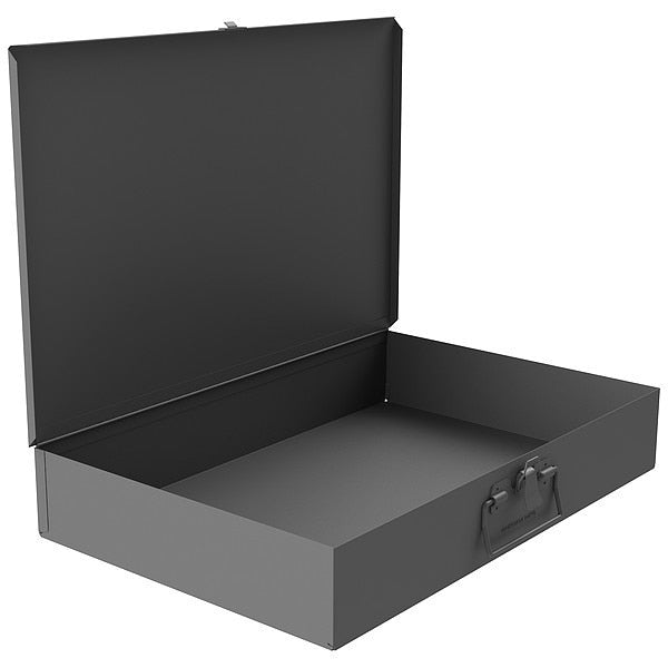 Compartment Box,  1 Compartments,  Steel,  18 in W x 12 in D x 3 in H
