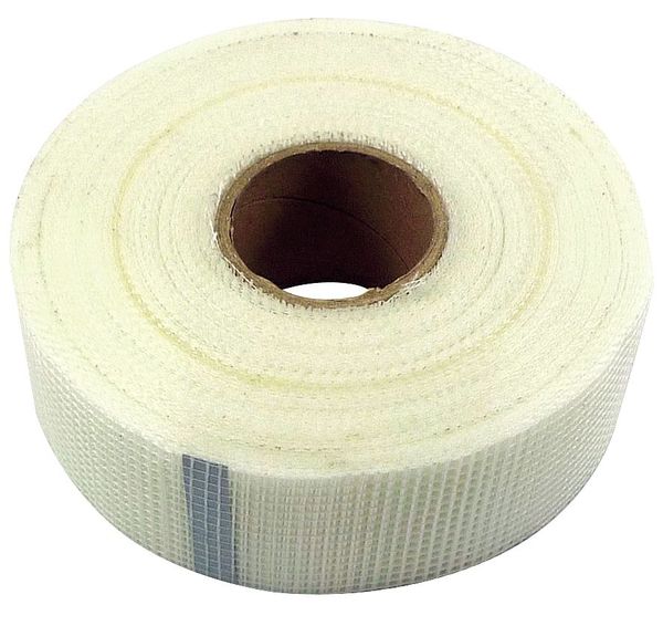 Drywall Mesh Tape, 2 In x 300 ft, Neutral