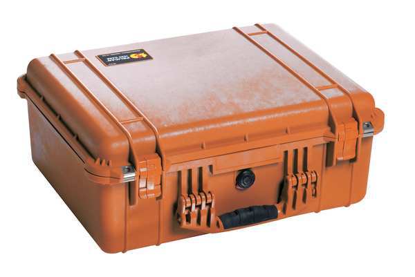 Orange Protective Case,  20.66"L x 17.2"W x 8.40"D