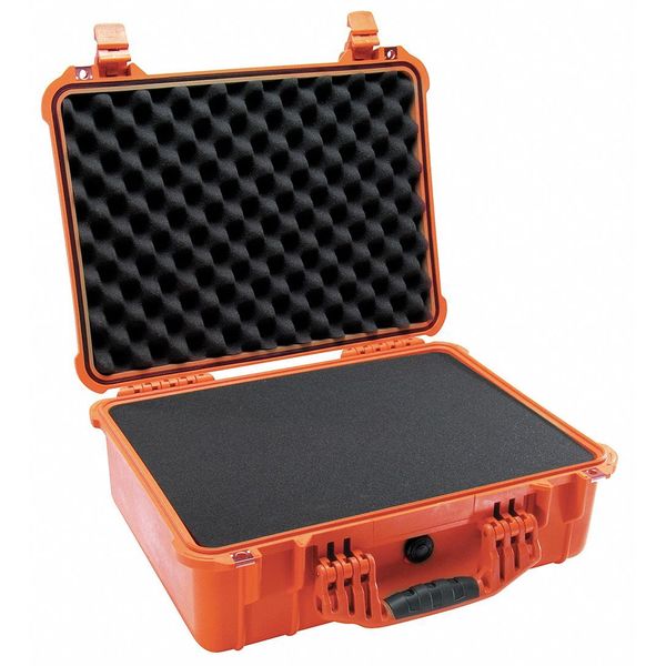 Orange Protective Case,  19.78"L x 15.77"W x 7.41"D