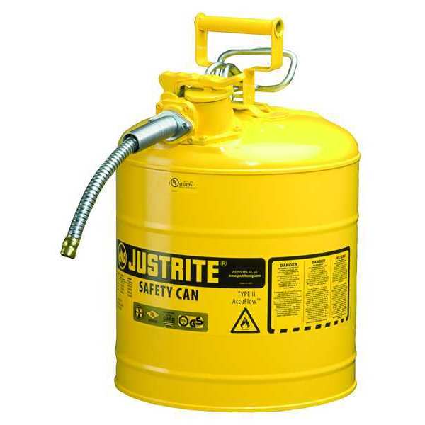 5 gal. Yellow Steel Type II Safety Can for Diesel