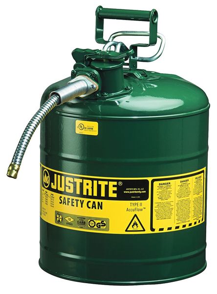 5 gal. Green Steel Type II Safety Can for Oil