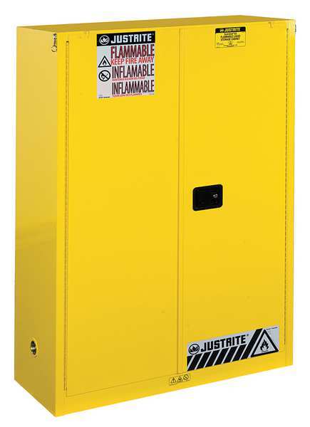 Flammable Cabinet,  60 gal.,  Yellow