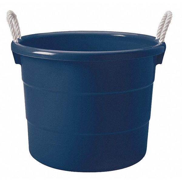 Navy Storage Tub 21 1/2 in x 16 1/2 in H