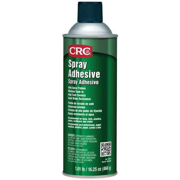 Spray Adhesive,  White,  24 oz,  Aerosol Can