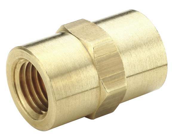 Brass Dryseal Pipe Fitting,  FNPT x FNPT,  1/4" Pipe Size