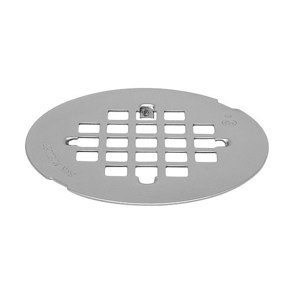 Shower Drain Grid, Snap In, SS