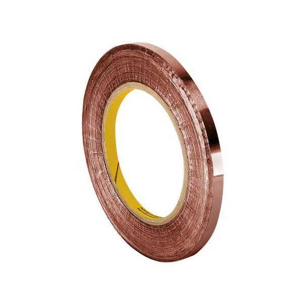 Foil Tape, 1/4 In. x 6 Yd., Copper