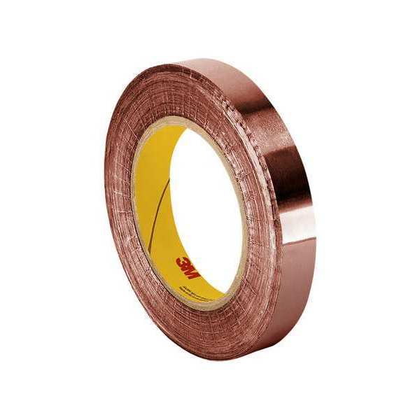 Shielding Foil Tape, 1 In. x 6 Yd., Copper