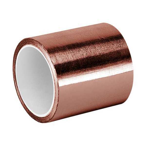 Shielding Foil Tape, 3 In. x 6 Yd., Copper