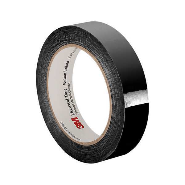 Electrical Tape,  1 mil,  1/4"x72 yd.,  Black